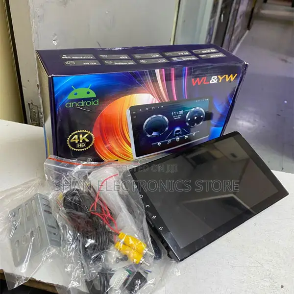 Android Car Display 10” 4+64gb GPS Bluetooth With Cooling Fan Camera