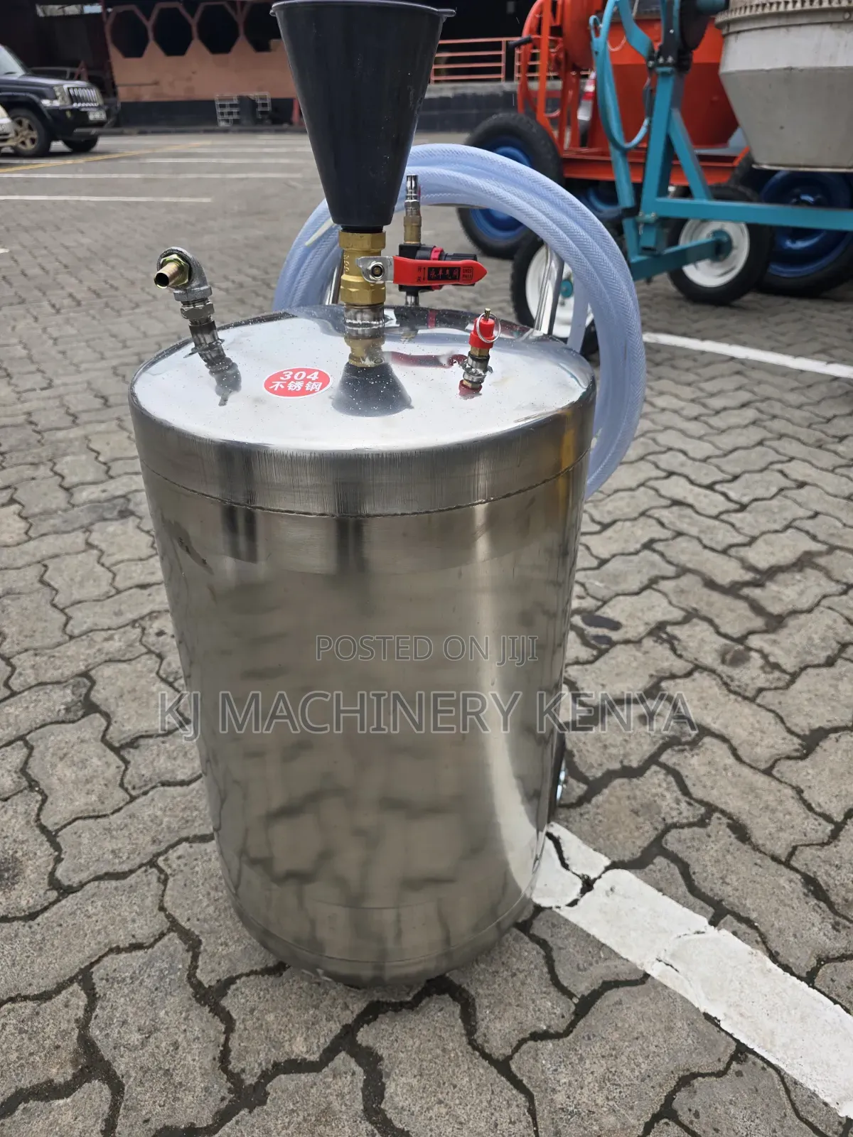 High-Pressure Foam Machine (Stainless Steel) – Car Wash Industrial Use