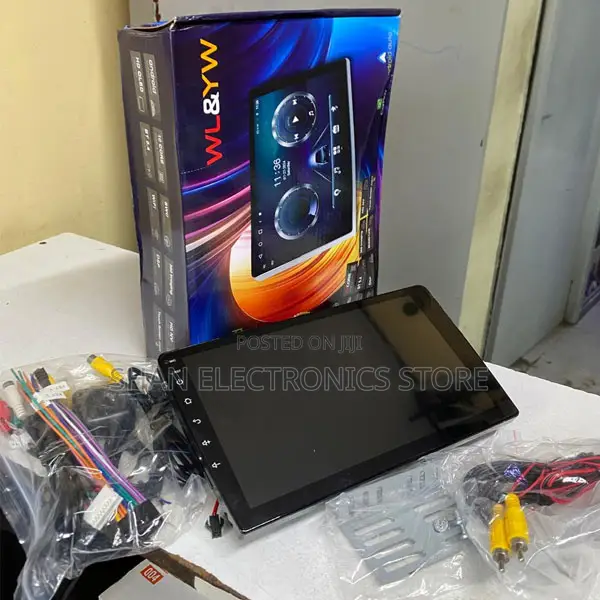 Android Car Head Unit 10” 4+64gb Touchscreen With Fan Backup Camera
