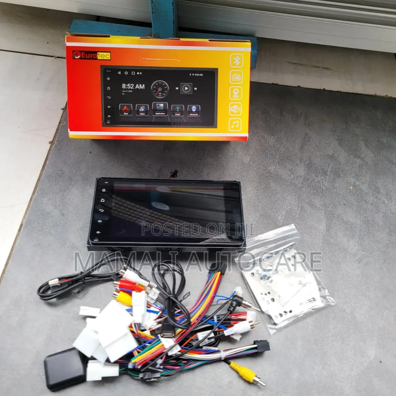 Eurotec 8" Android Touchscreen Car Radio 2gb/64gb