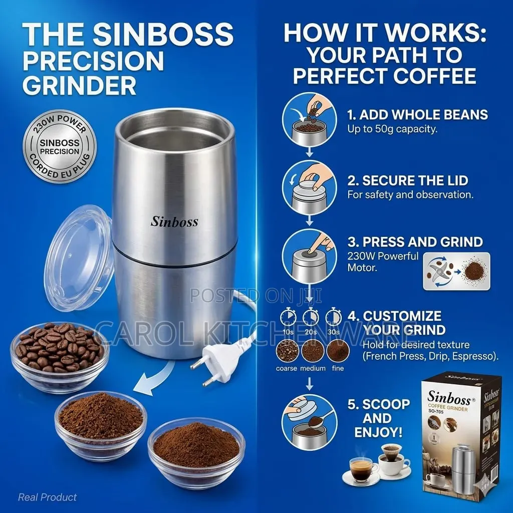 Sinboss Coffee Grinder