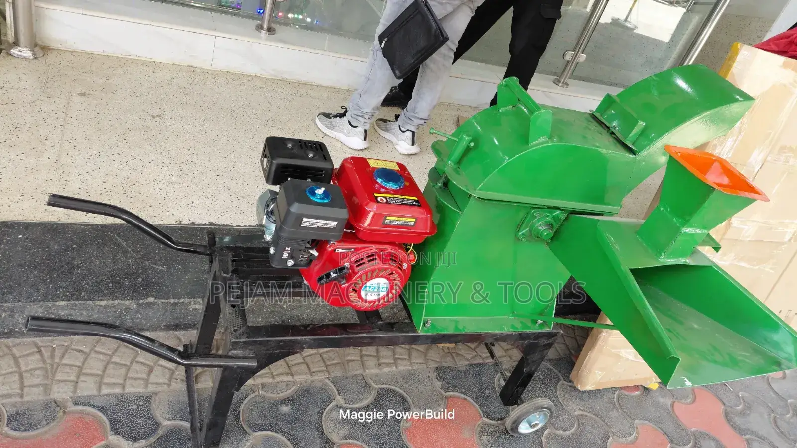 Engine Driven Animal Feedchopper With 8.5hp