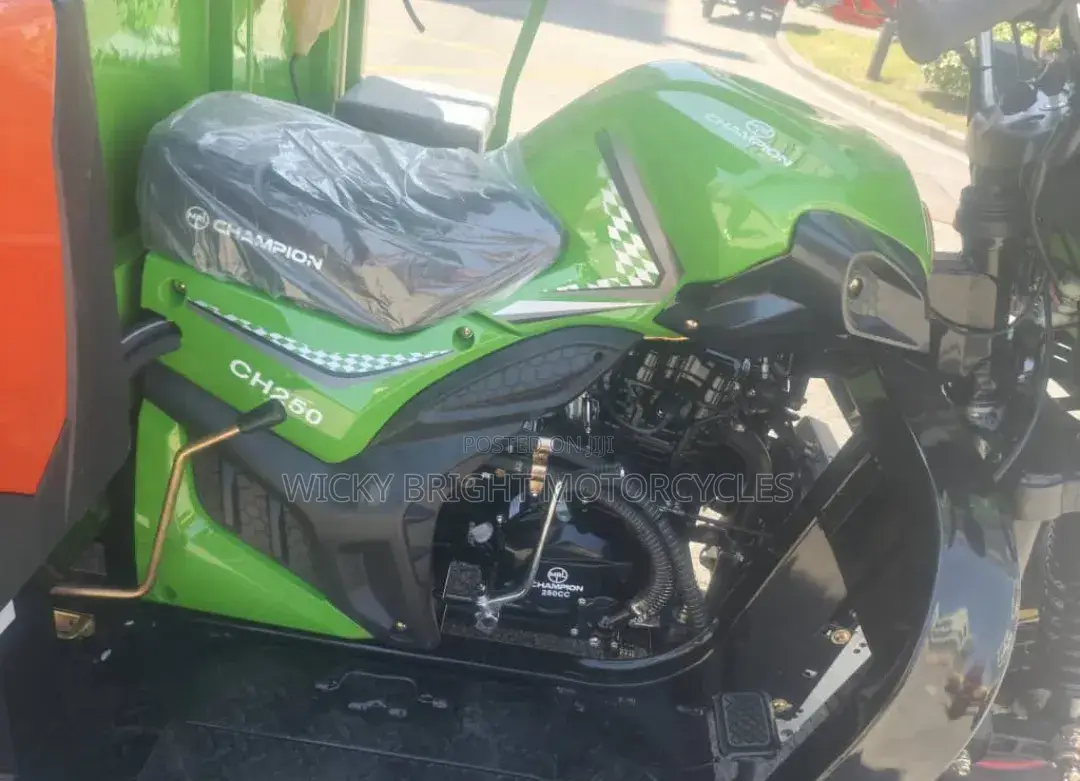 New Motorcycle 2025 Green