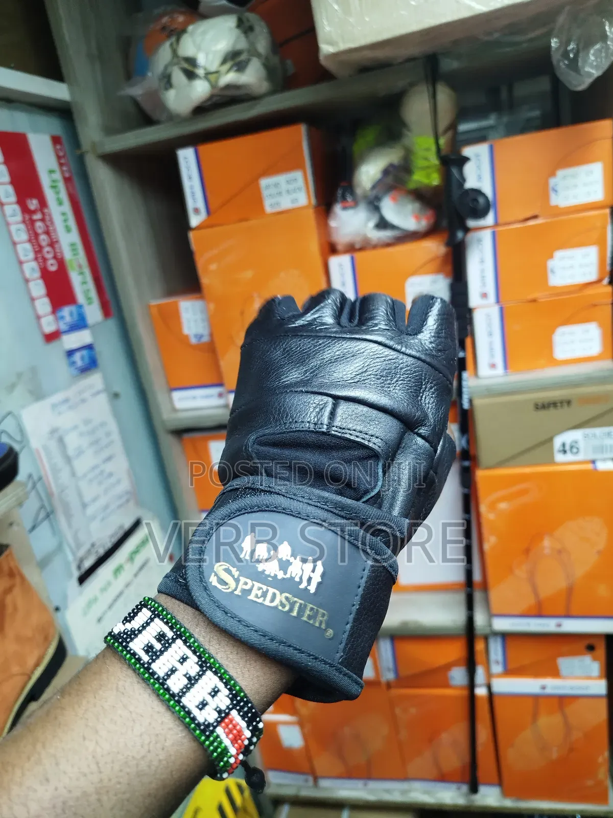 Pure Leather Gym Gloves//Speedster