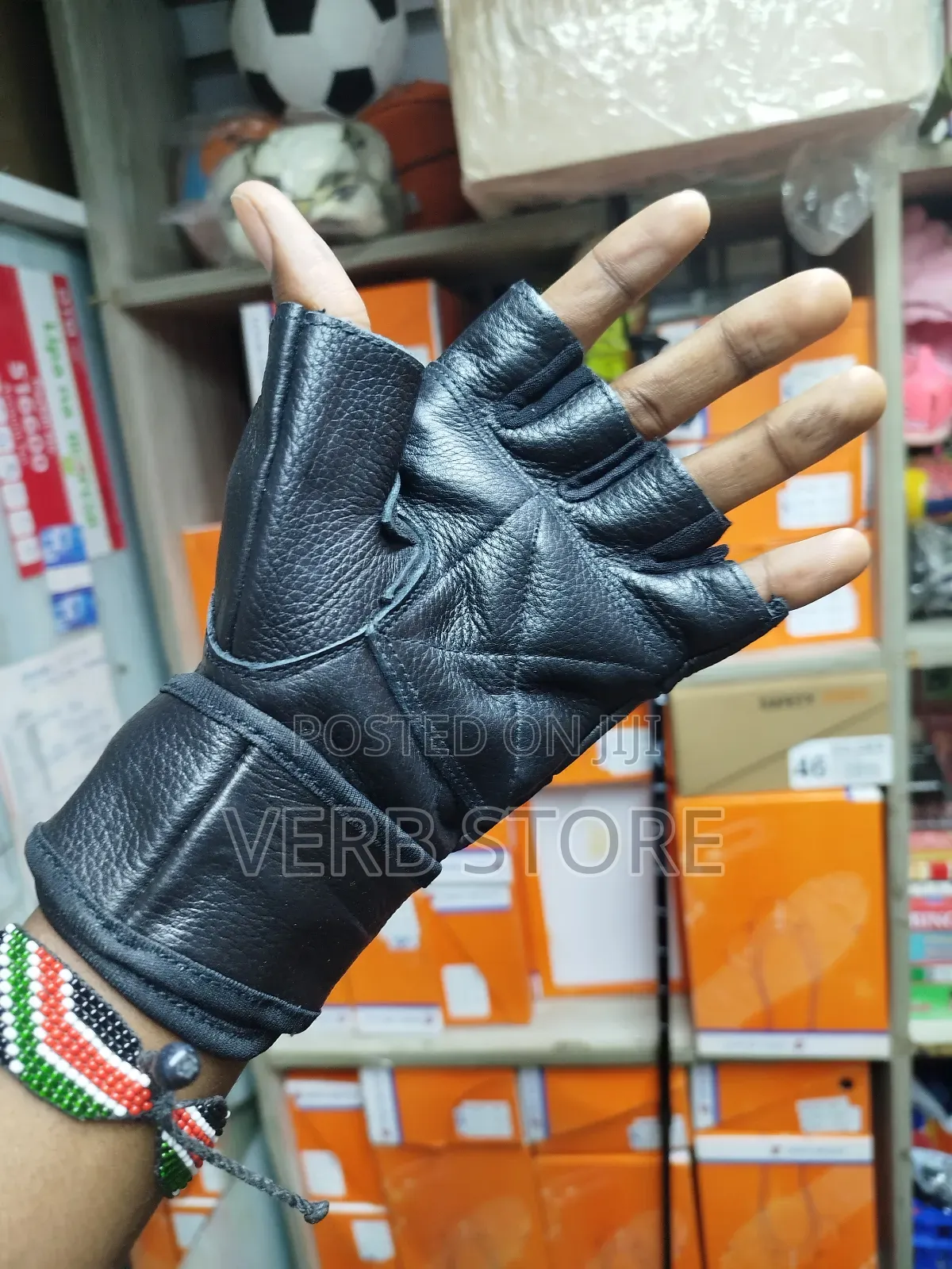 Pure Leather Gym Gloves//Speedster