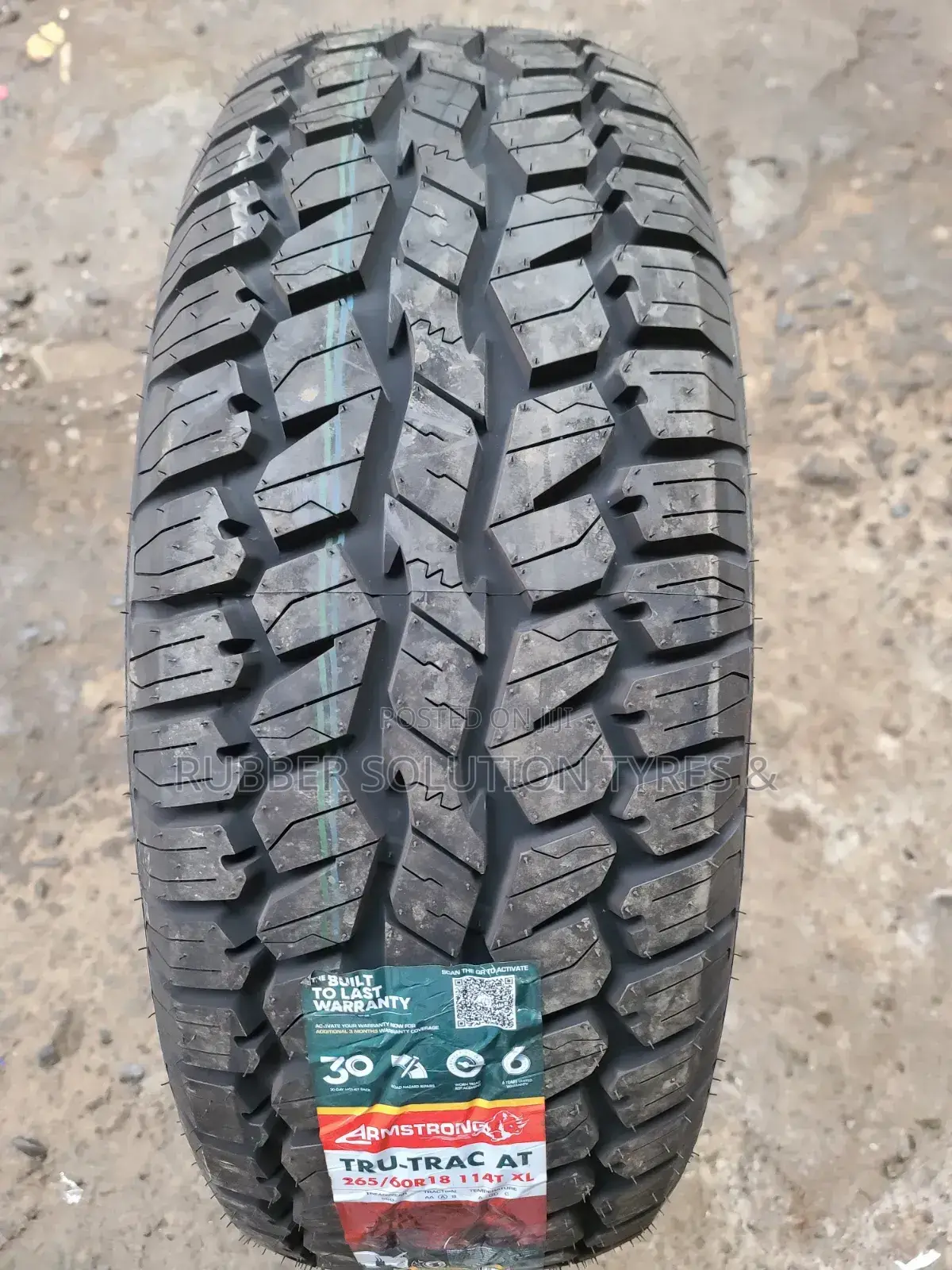 265/60r18 Armstrong Tyres 114t X/L Tru-Trac All-Terrain