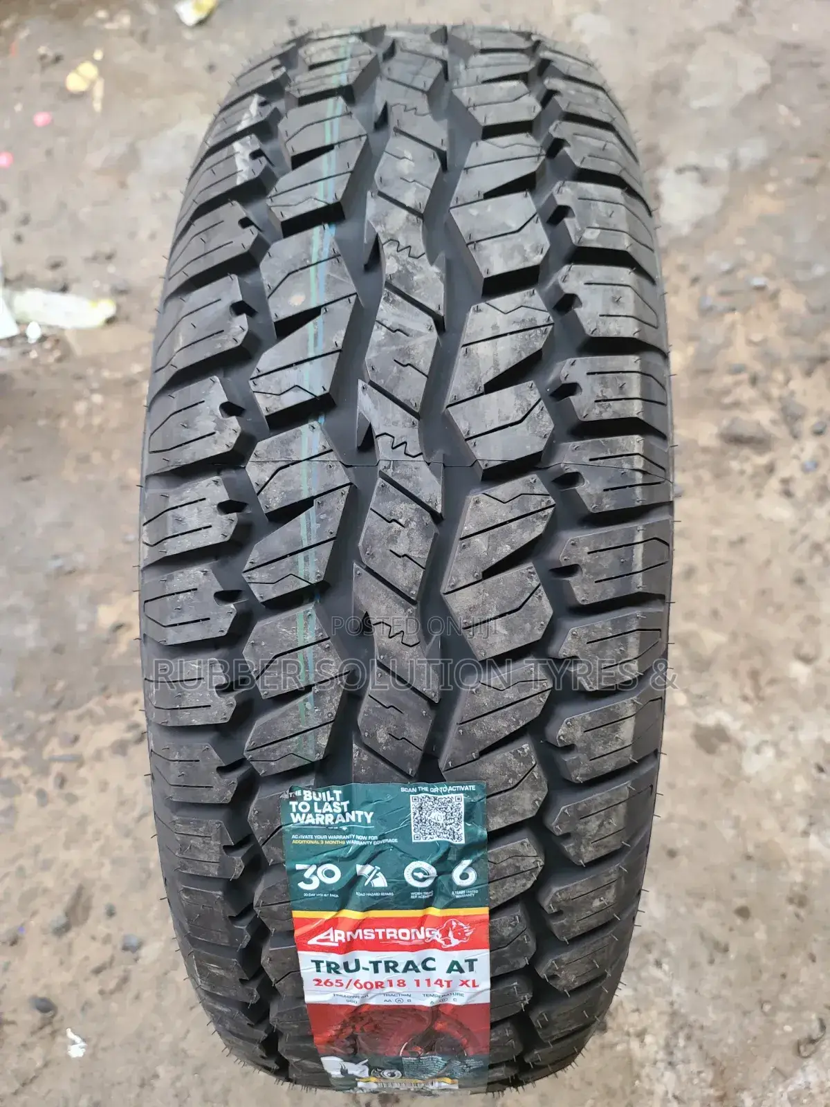 265/60r18 Armstrong Tyres 114t X/L Tru-Trac All-Terrain