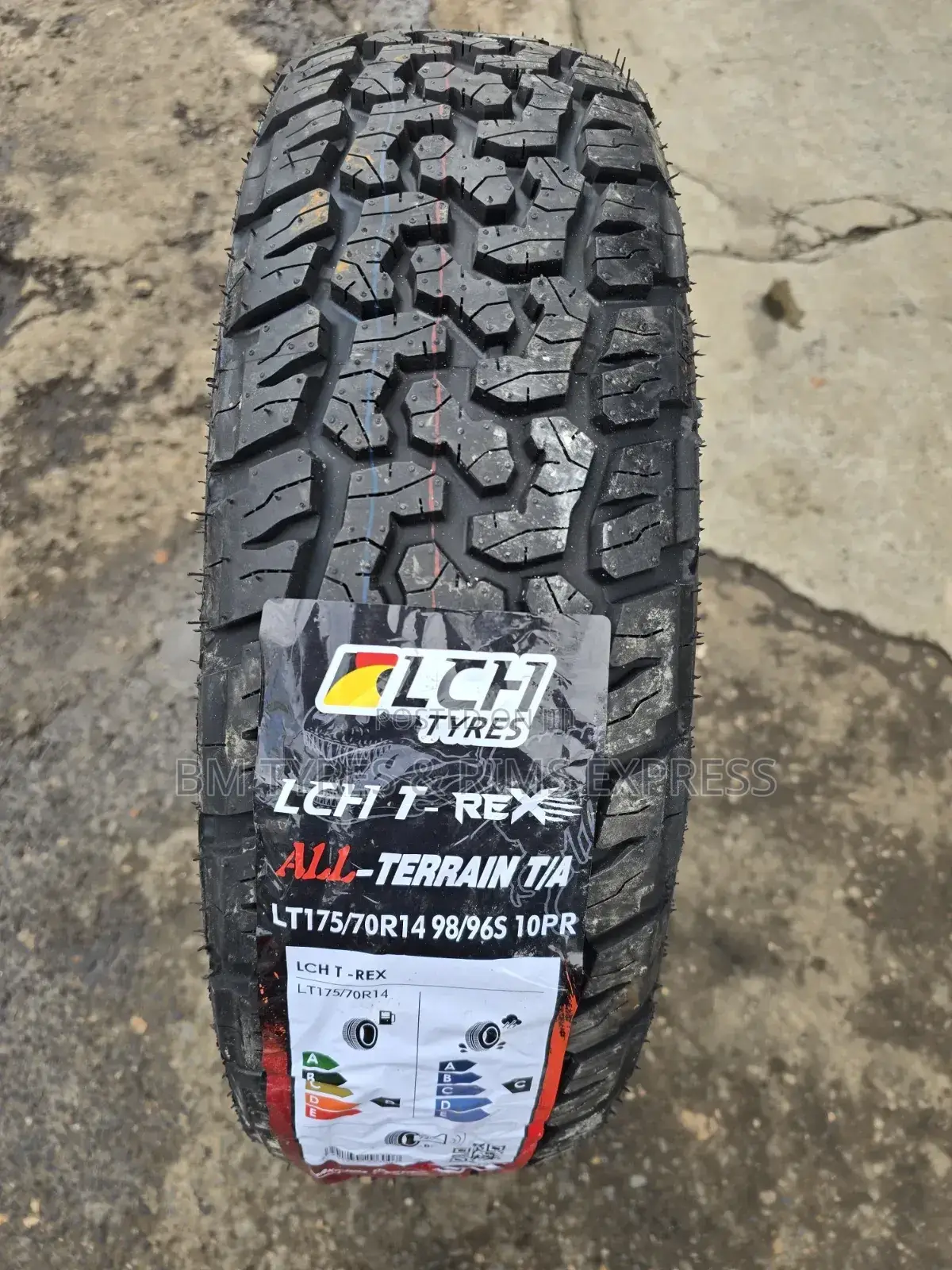 175 /70 R14 LCH Tyres (All Terrein) Commercial.