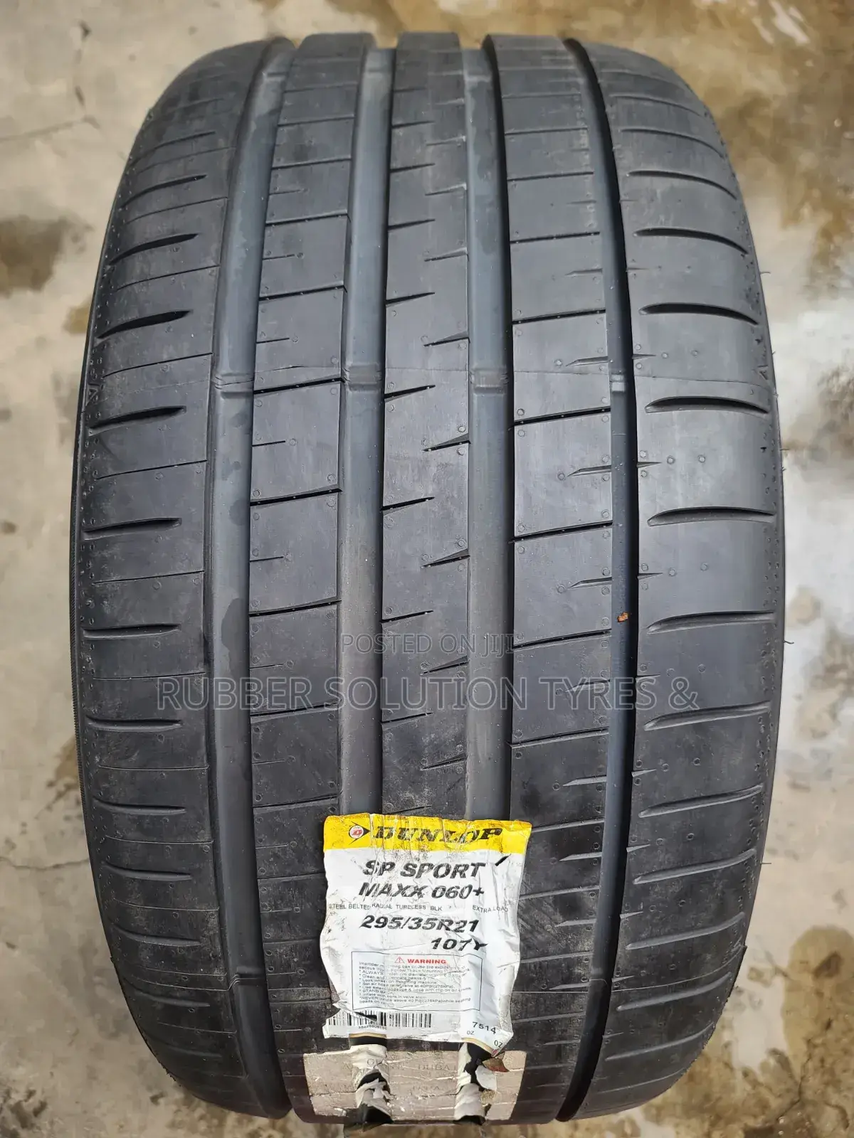 295 /35 R21 Dunlop Tyres 107y Sp Sport Made in Japan