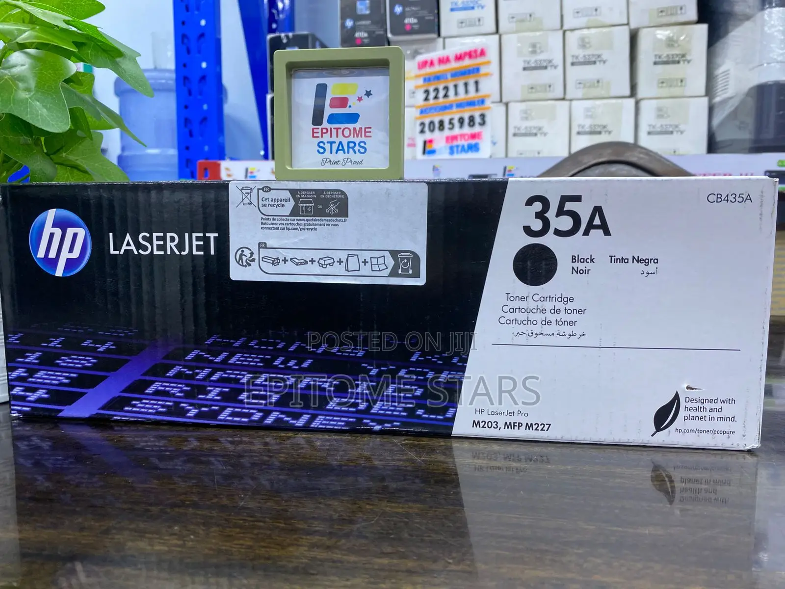 Hp 35a Black Toner Reliable Hp Printing(Cb435a)