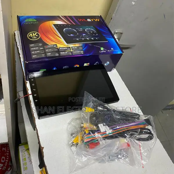 Android 10” Multimedia Car Player 4gb Ram 64gb With Fan Backup Camer