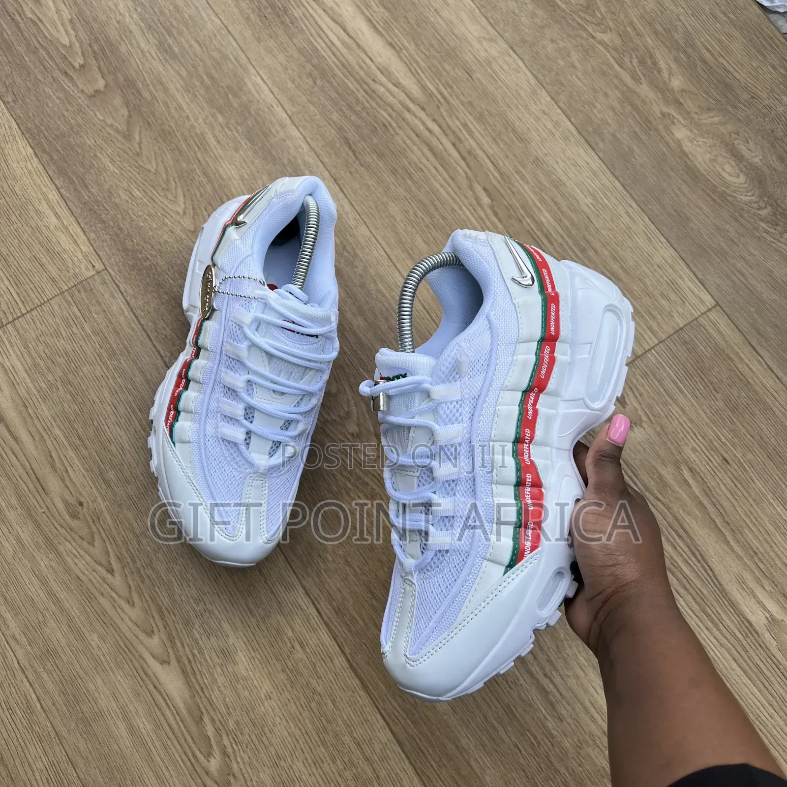 Nike Air Max 95 X Undefeated in the 'White'