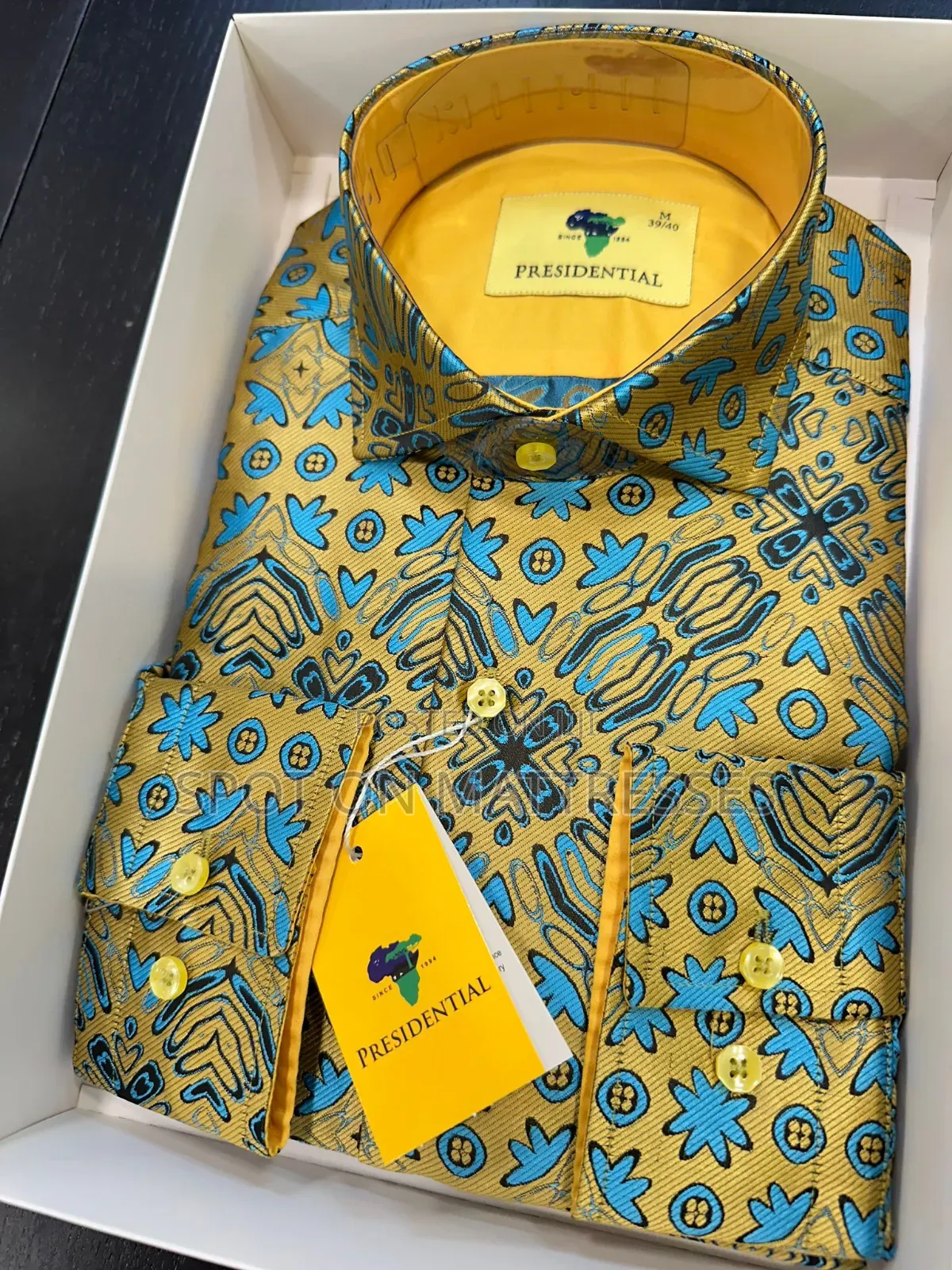 Toptier Presidential Shirts. Sizes Small - 6xl. Delivery Available