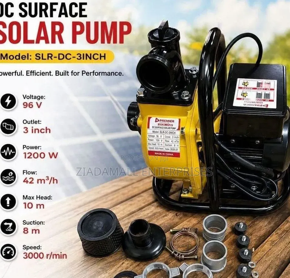 Premier Dc Surface Solar Pump Solution 96v