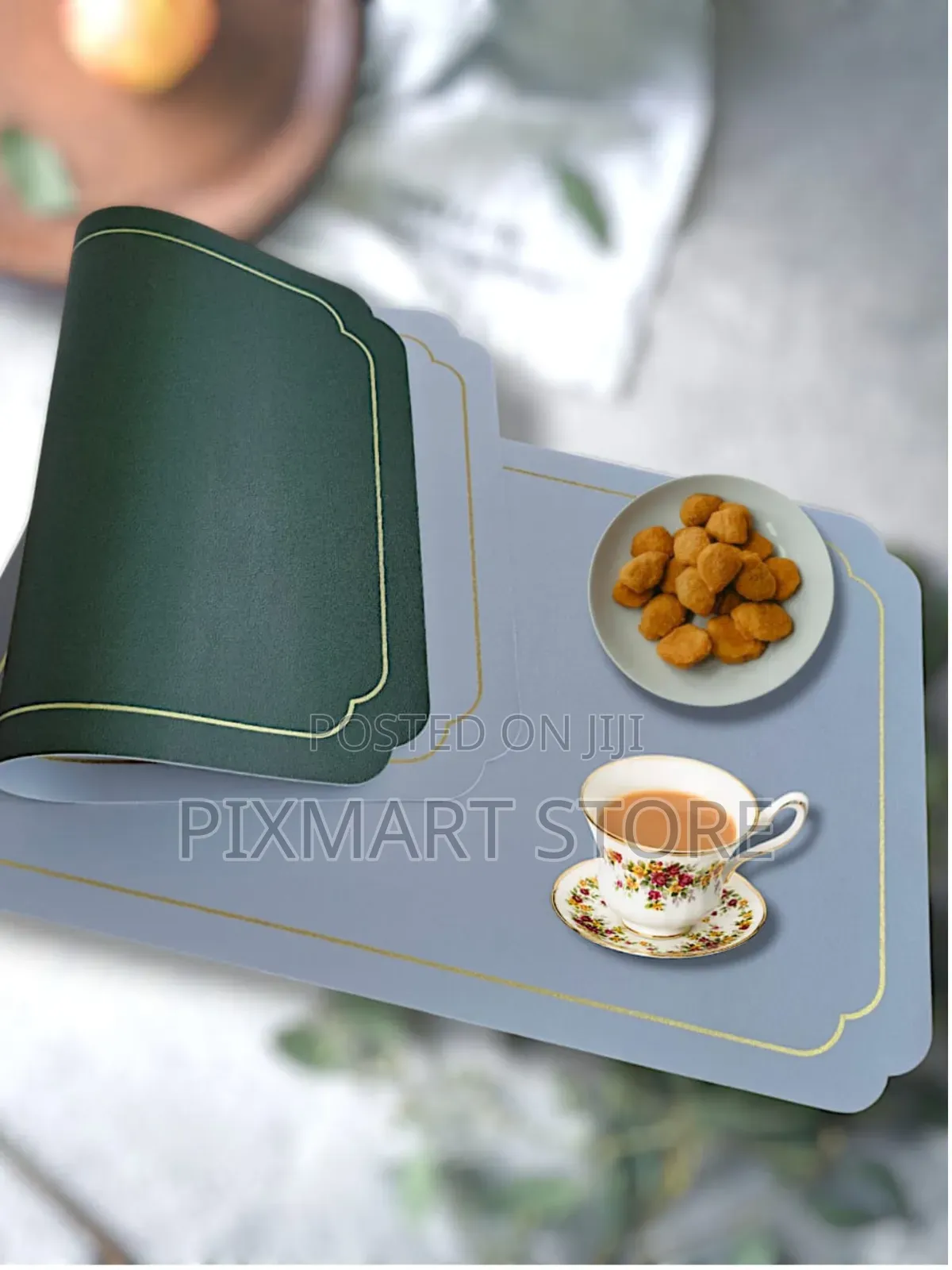 Double-Sided Leather Table Mats – Easy Clean Stylish