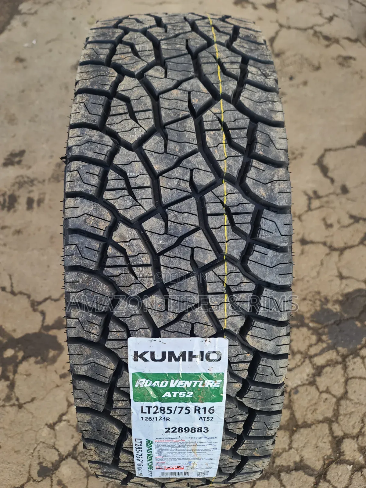 285/75r16 Kumho Tyres Road Venture a/T52