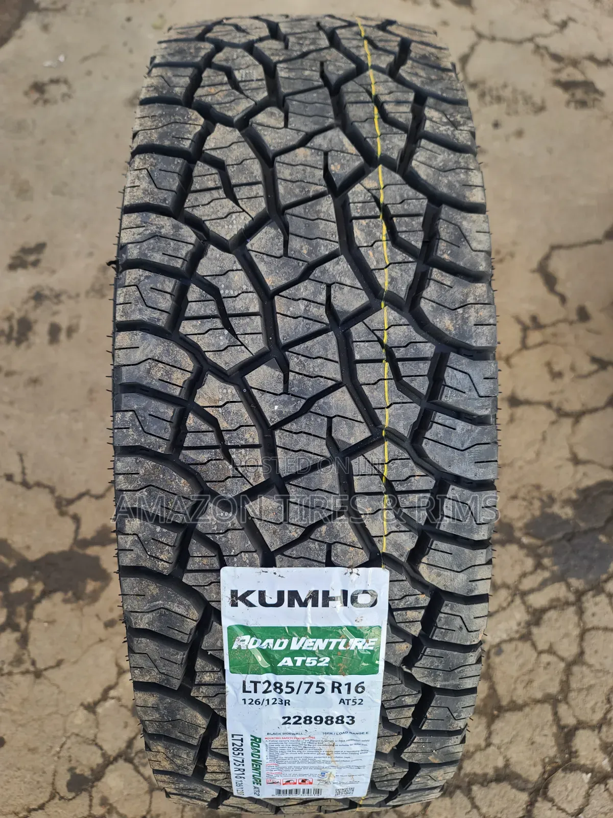 285/75r16 Kumho Tyres Road Venture a/T52