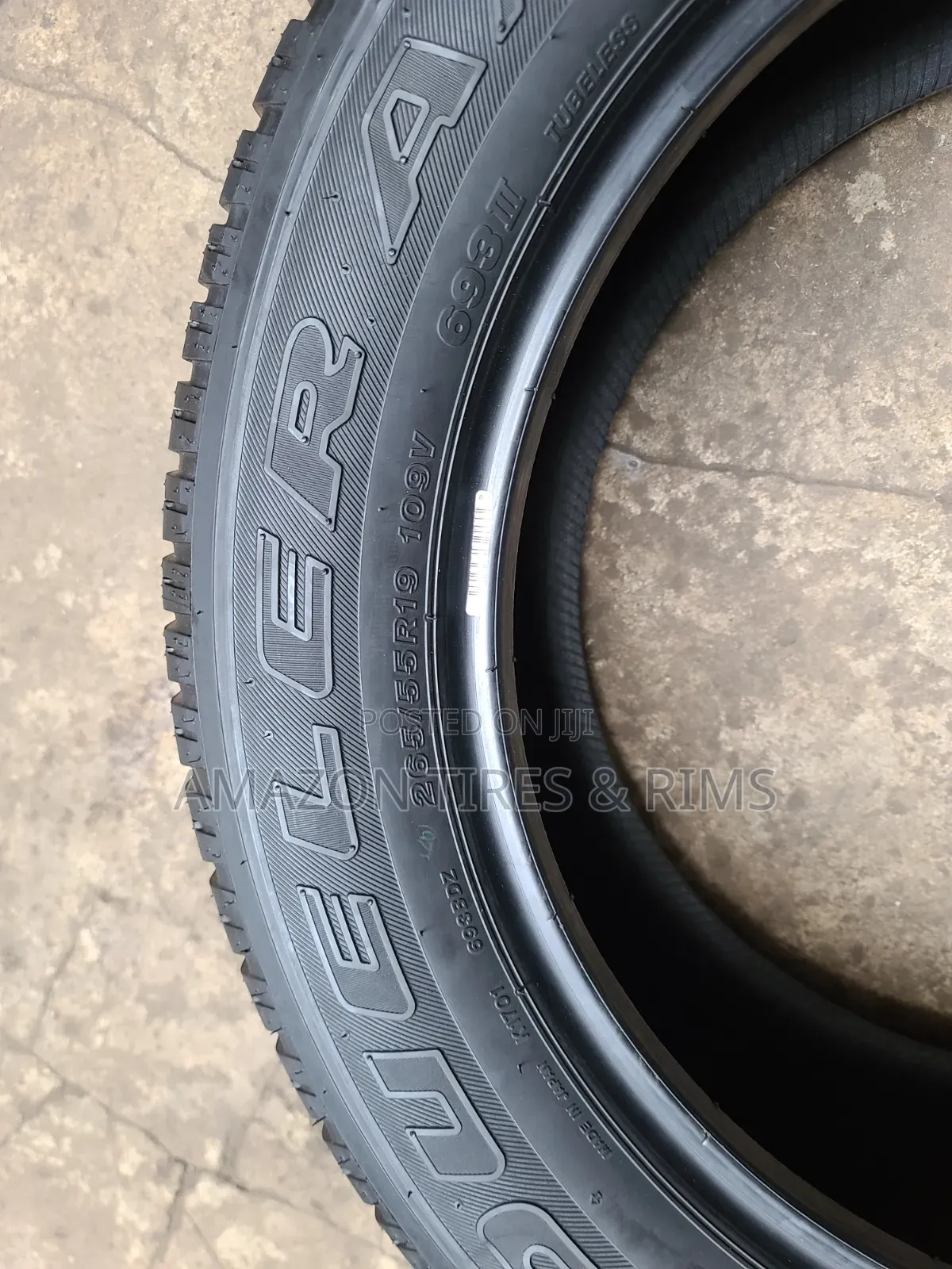265/55 R19 Bridgestone Tyres 109v All-Terrain