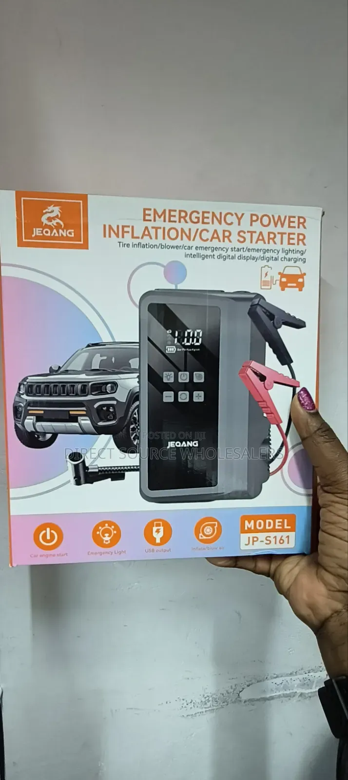 Car Starter Kit With a Power Bank