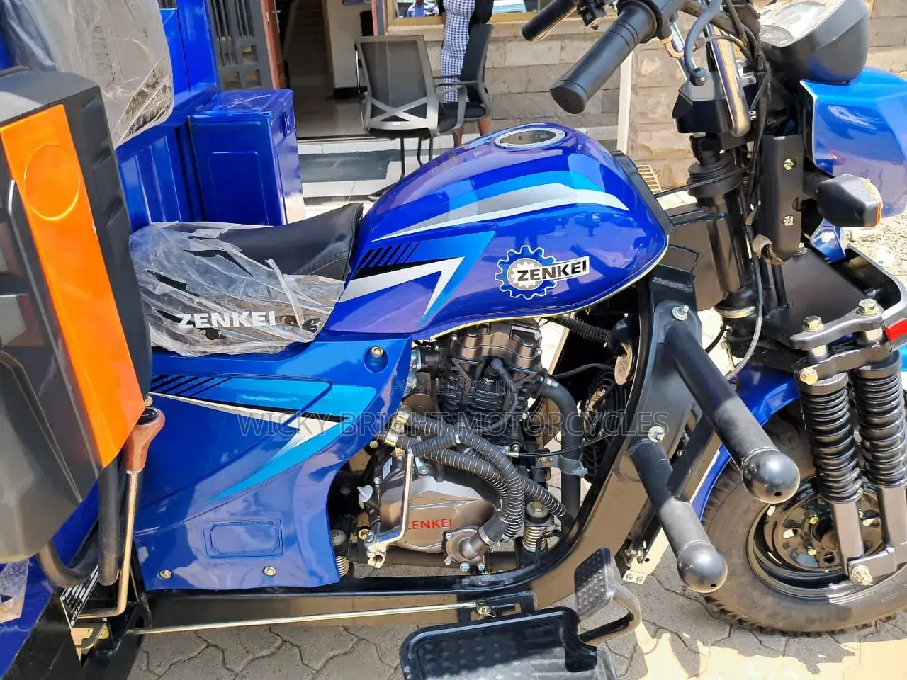 New Motorcycle 2025 Blue