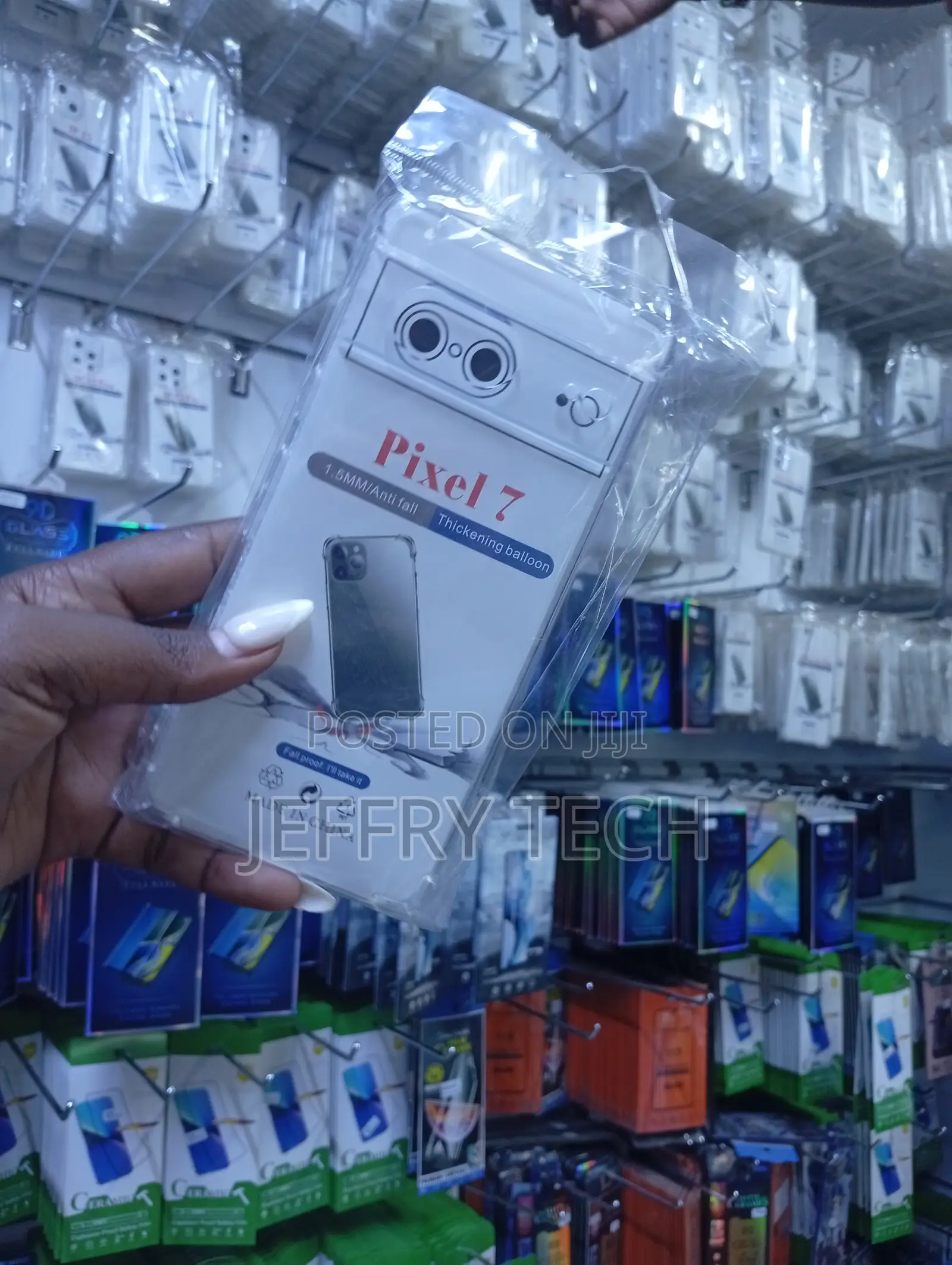 দরজfor Google Pixel 7 Clear Soft Tpu Ultra-Thin Transparent
