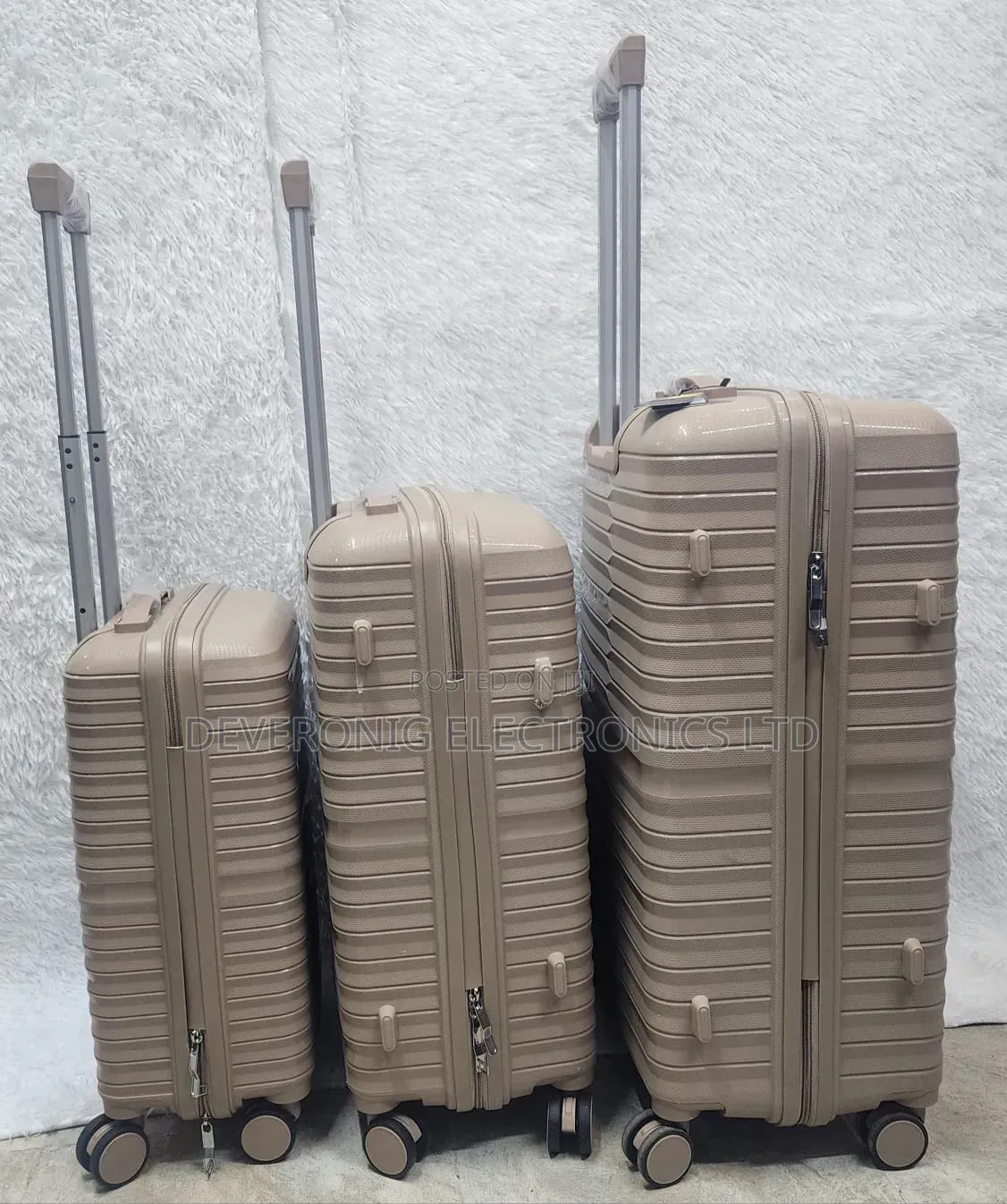 New Inn *3 In1 Rubber Travel Suitcases* –