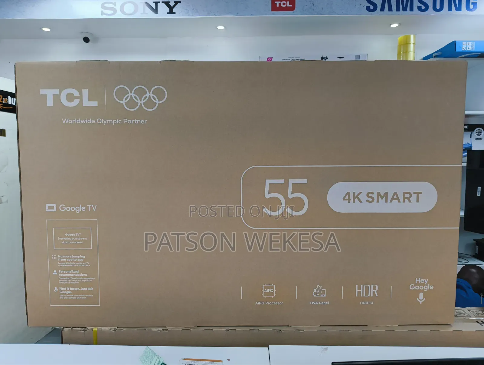 TCL V6d 55 Inch Direct Led HDR Smart Tv (2026)