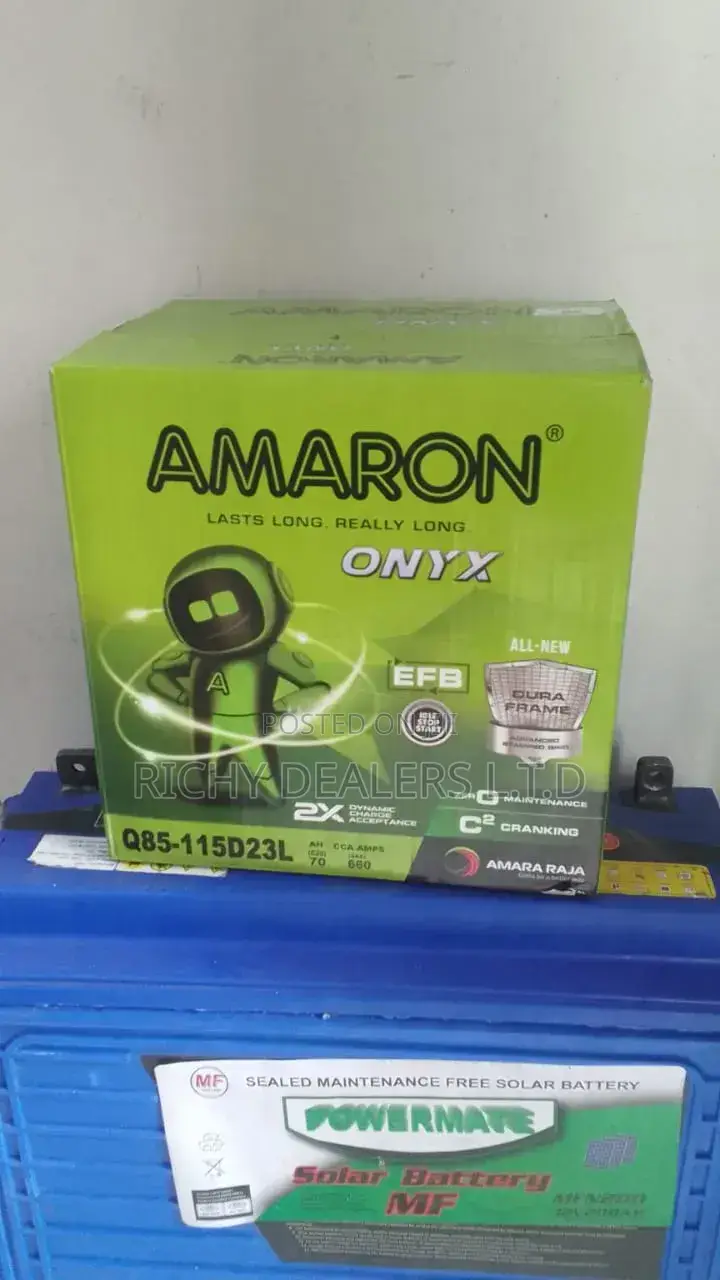 Amaron Q85 - 115d23l I-Stop (Start Stop) Battery