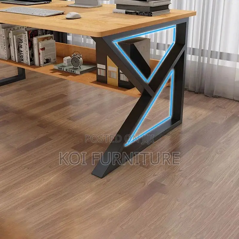 Office Desk; 1.4 Meters Ceroo Office Computer Desk With Under Storage