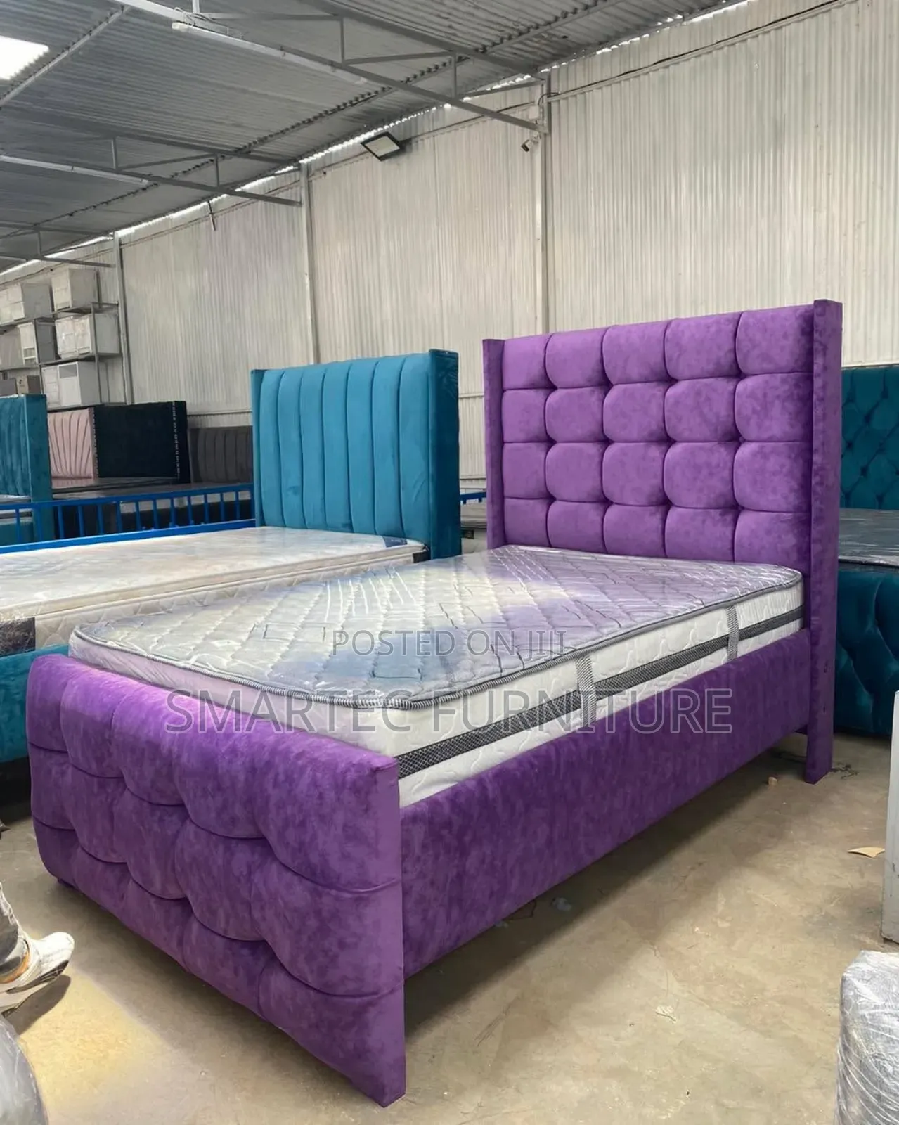 5by6 Royal Plush Panel Bed