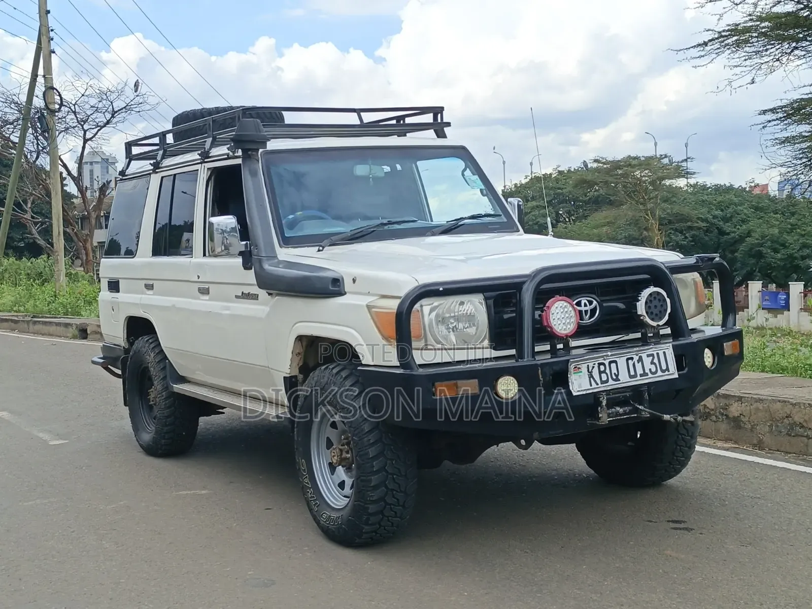 Toyota Land Cruiser 76 Series 2011 White