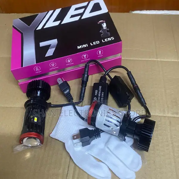 Y7 H4 Mini Projector Led Headlights – Enhanced Visibility and Safety