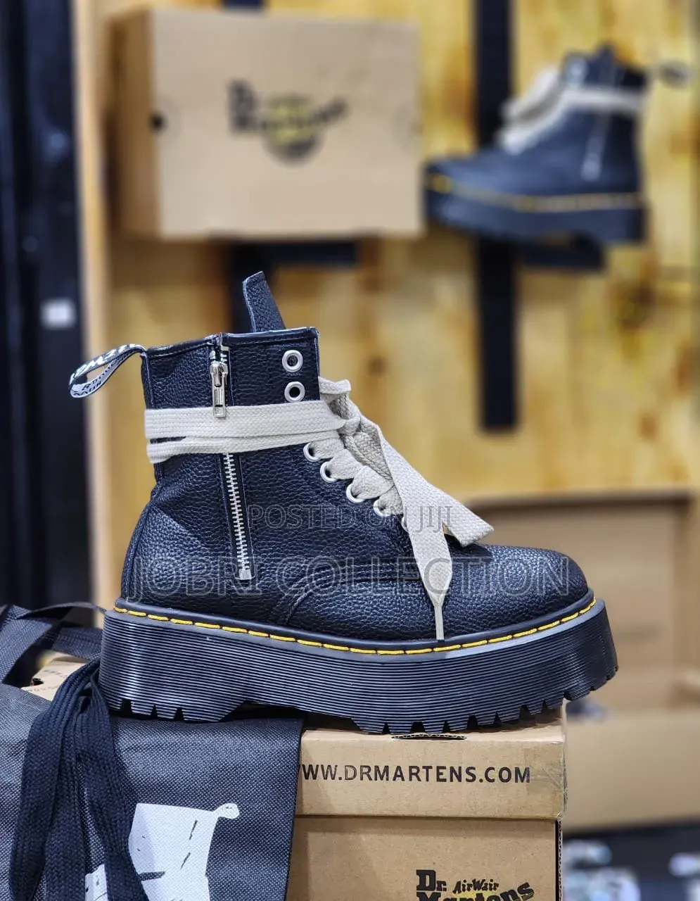 High Quality Leather Dr. Martens Airwair High Cut Boots