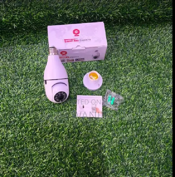 Bulb Camera V380 Pro - Color Night Vision, Human Detect