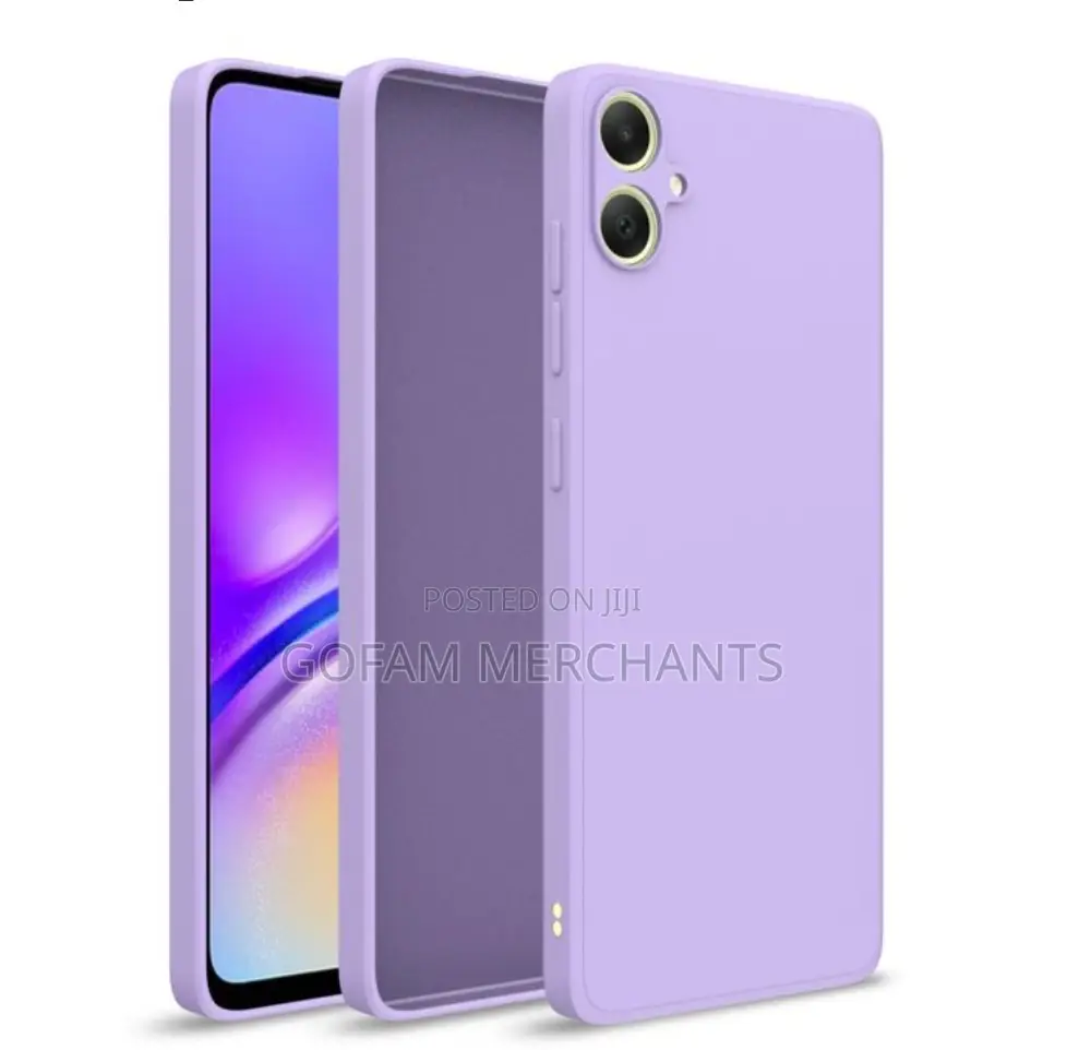 Samsung A06 Silicone Case/Cover - Purple