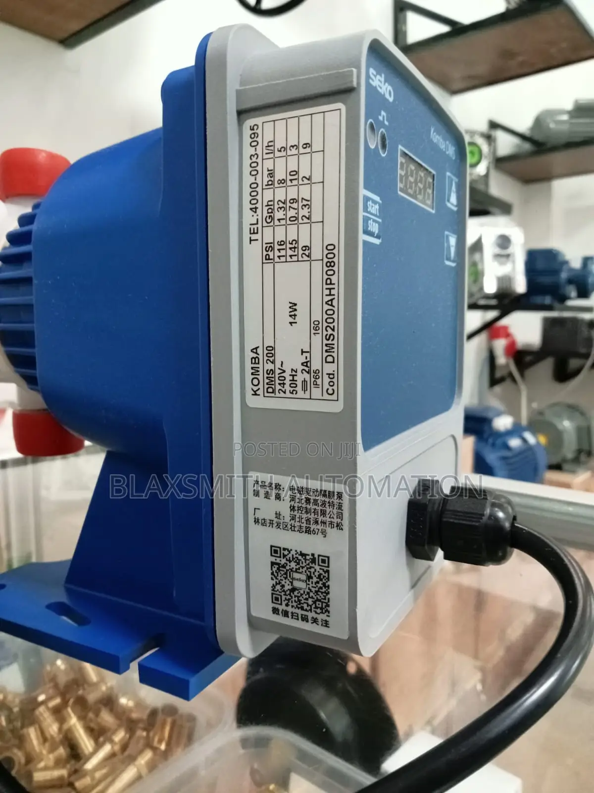 Dosing Pump Seko 14w 240v