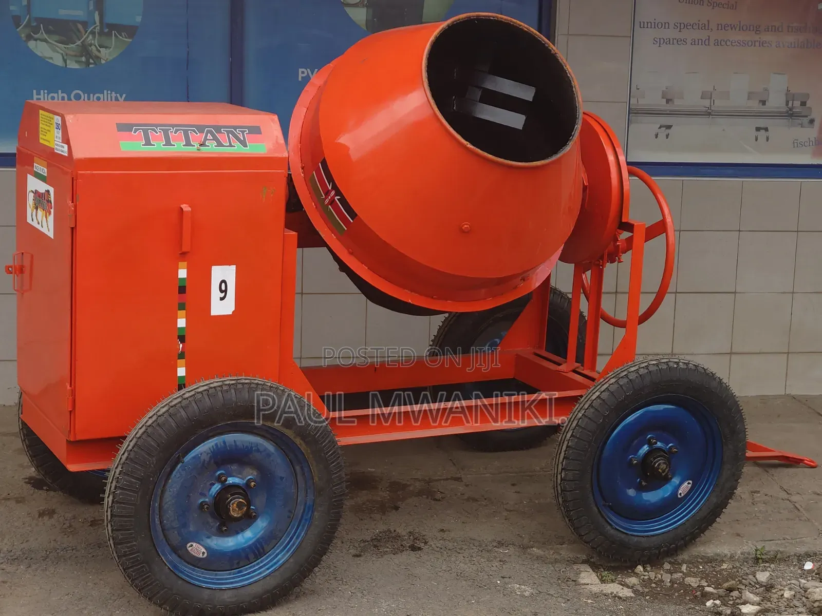 New Arrival: Titan 500l Concrete Mixer!