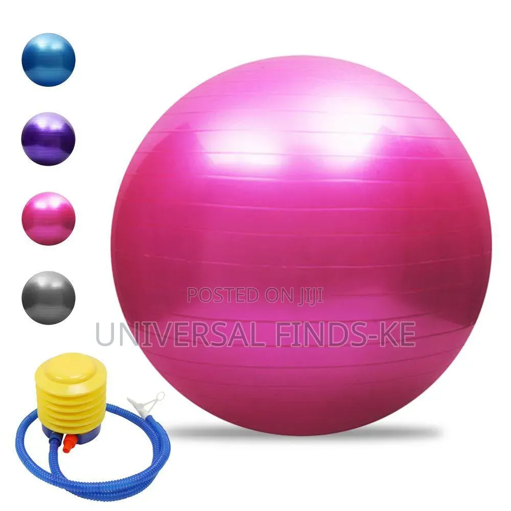 75cm Fitness Yoga Ball – Stretching, Pregnancy Workout Ball
