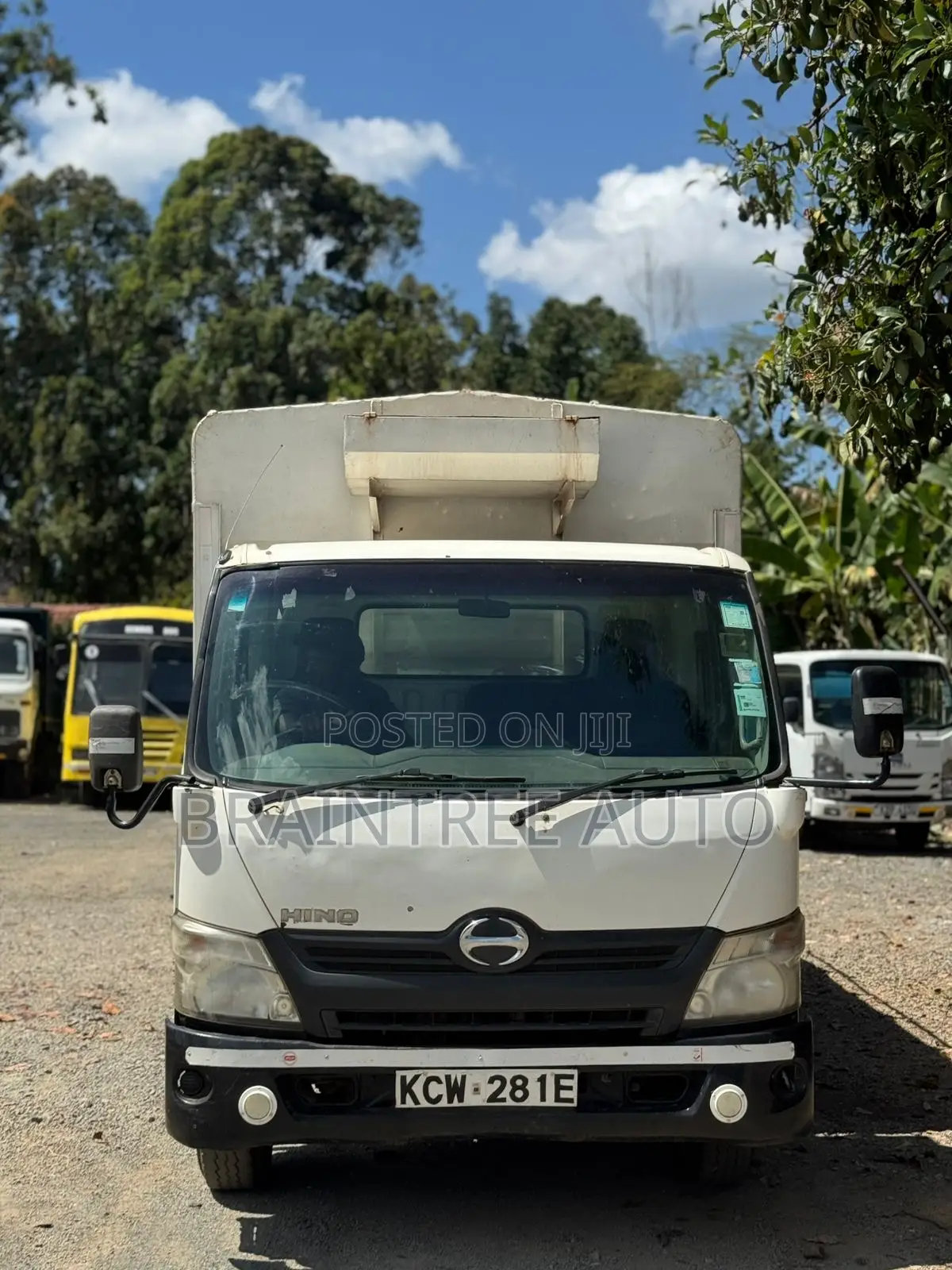 Hino 300 High-Sided Open Body