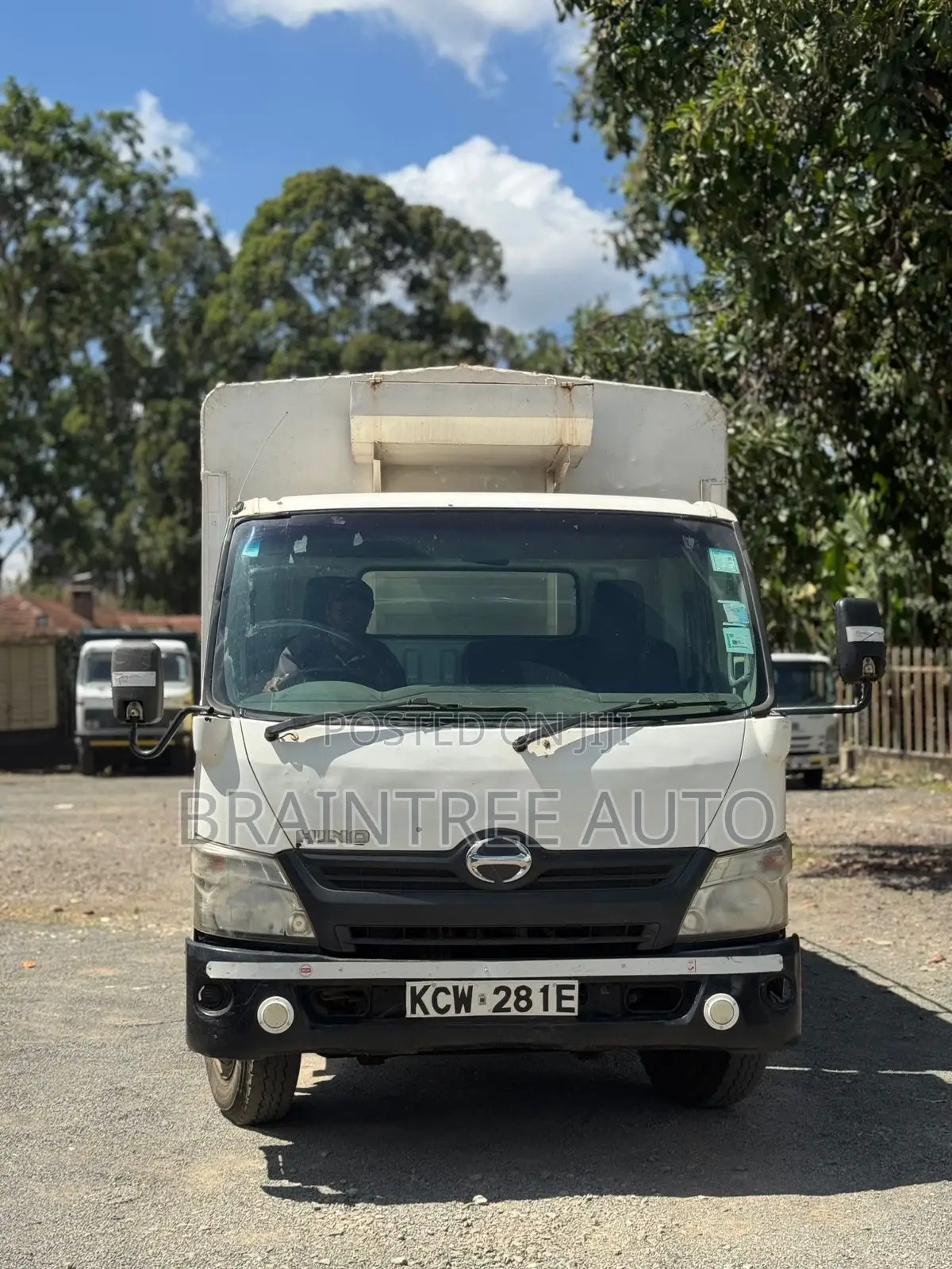 Hino 300 High-Sided Open Body