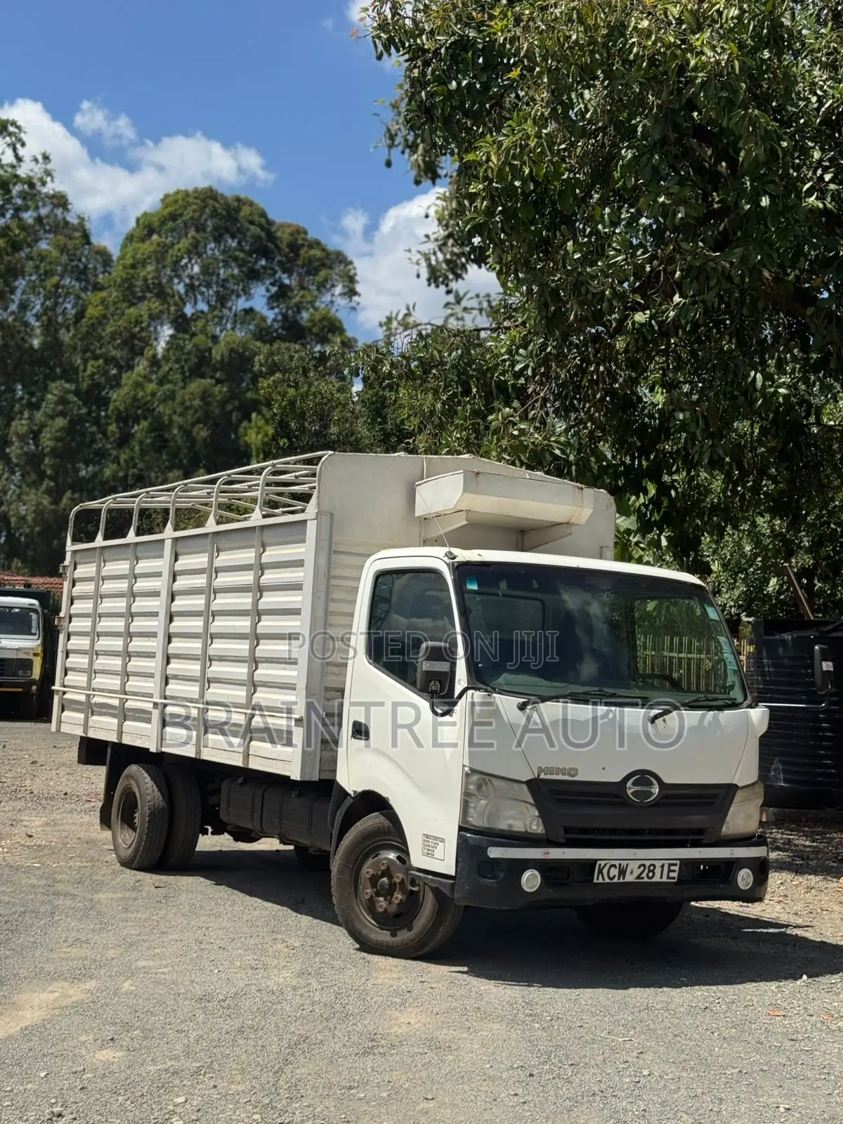 Hino 300 High-Sided Open Body