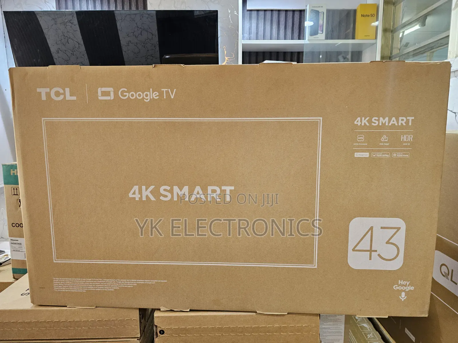 TCL 43 Inch 43v6d HDR Direct Led Google Smart Tv