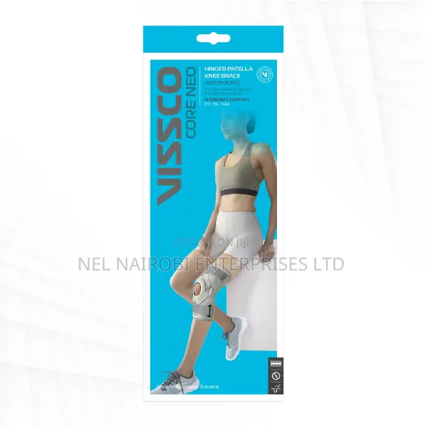Vissco Neoprene Hinged Patella Knee Brace (Open Type)