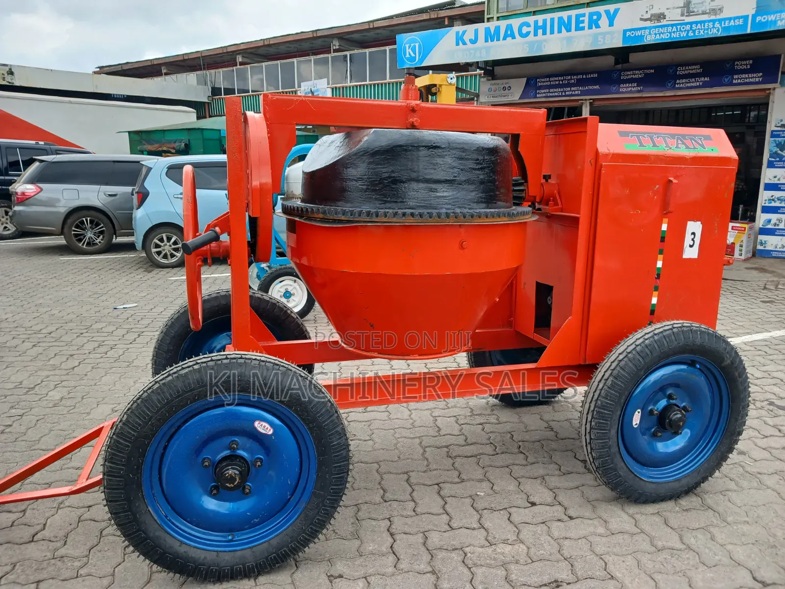 Titan Concrete Mixer 500l