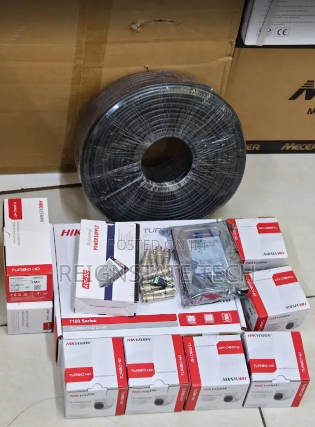 Hikvision 8 CCTV Suveillance CCTV Cameras Complete Sales Package 1tb