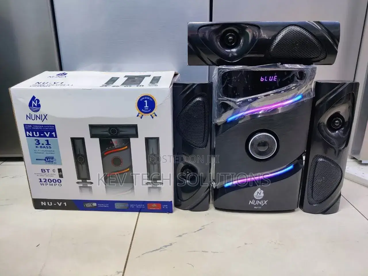 Nunix Nu-V1 Sound System(Woofer)