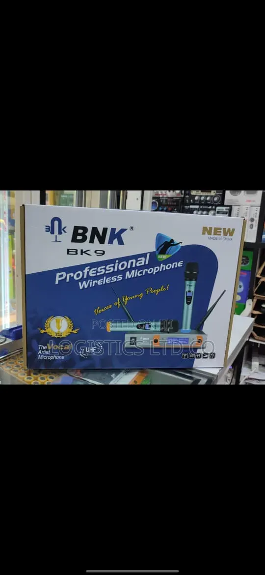 BNK Bk9 Dual Wireless Microphones