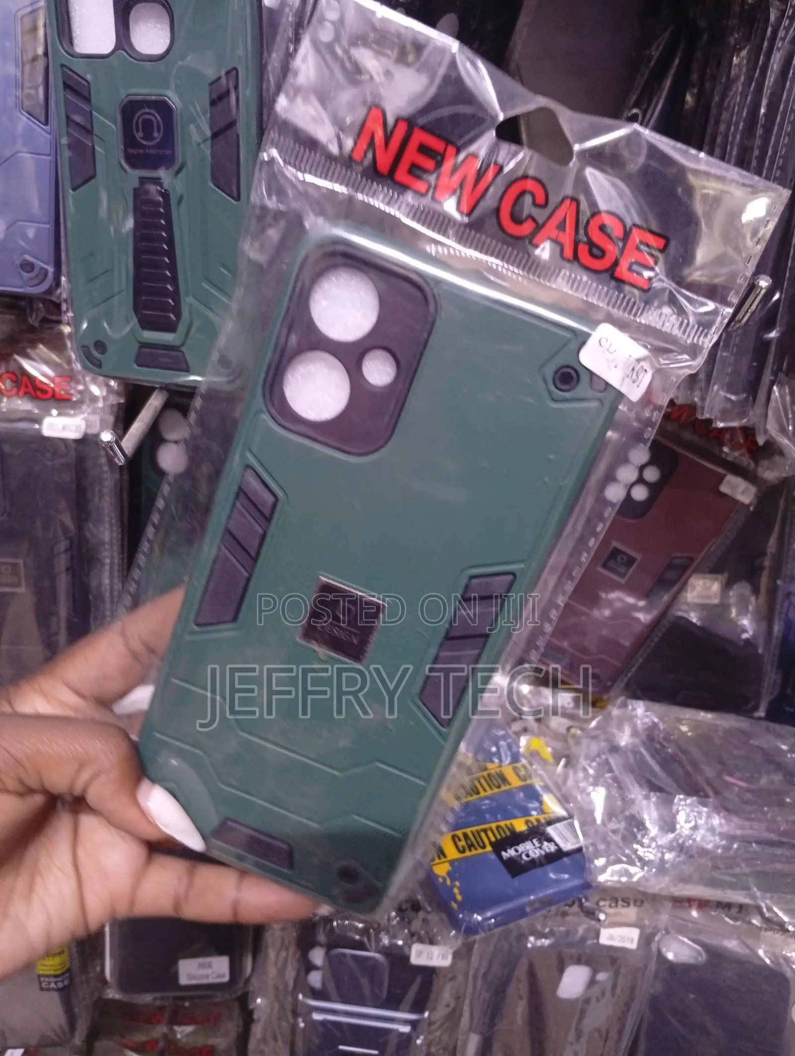 Tecno Spark Go Green Protective Back Cover Case