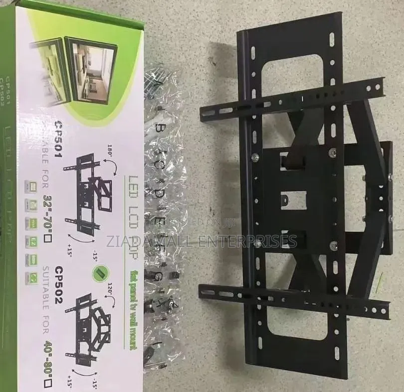 Double Arm Wall Mount Fits Up to 85 Inches