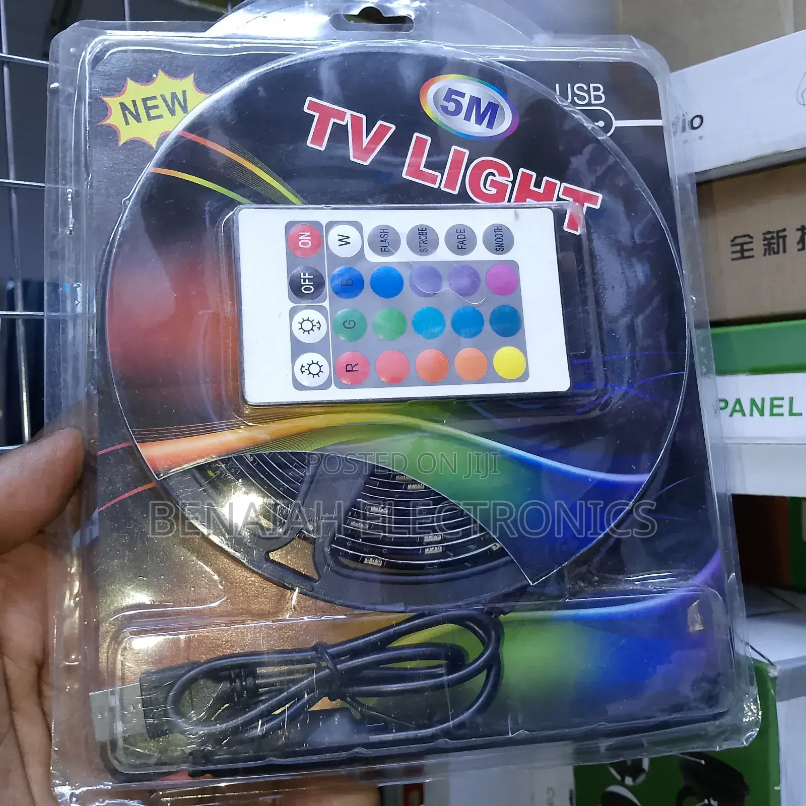 Led Backlight 5 Meters Full Color Strip Lights